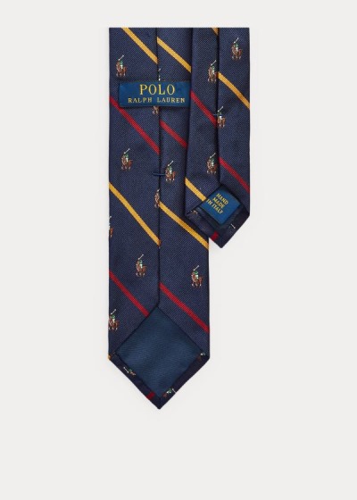 Polo Ralph Lauren Polo Player Silk Narrow Slips Herre Danmark (LRYXS6248)